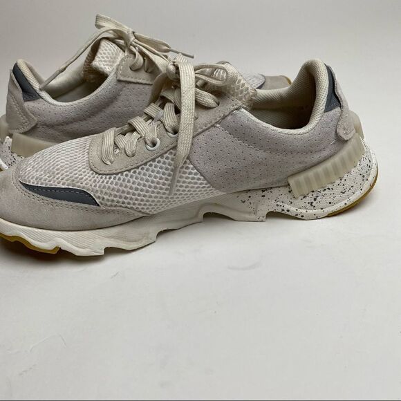 Sorel Kinetic Lace Sneaker White 8.5 Impact Tennis Shoes - Picture 3 of 8